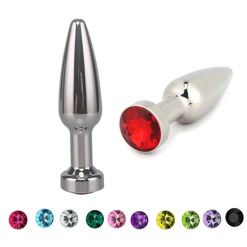 Metal Anal Beads Plug Prostate Massage Butt Plug G Spot Stimulation font b Dildo b font