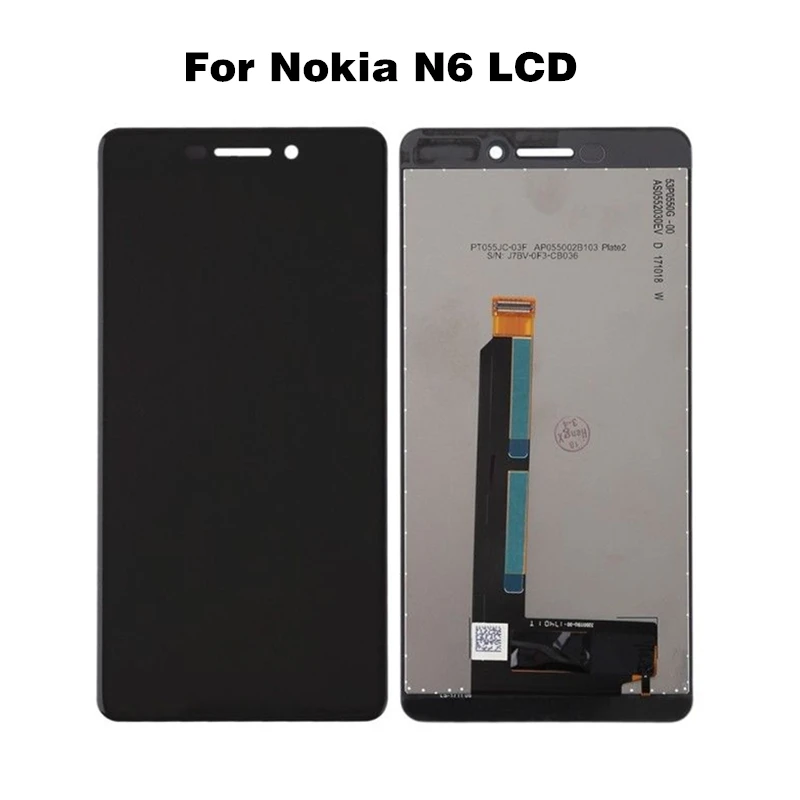 

For Nokia Lumia 6 LCD Display for Nokia 6 N6 Touch Screen Digitizer Assembly N6 Replacement Screen