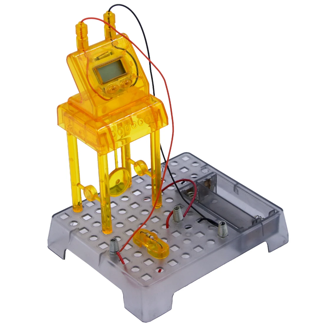 

Liquid Powered Clock DIY Puzzle Science Laboratory Equipment Steam Stem Toy for Children