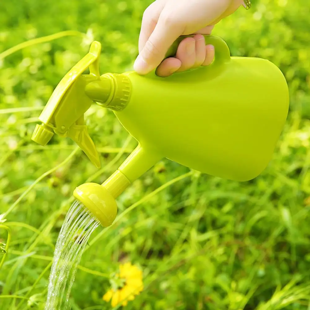 

Handheld Garden Plant Flower Watering Can Pot Press Type Sprinkler Spray Nozzle Hand Trigger Watering Kettle Bottle Cleaner Tool