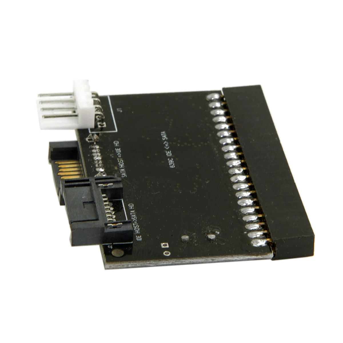 Адаптер преобразователь CYSM IDE 100 133 DVD CD на два серийных SATA 7pin для жесткого