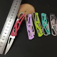 Нож многофункциональный инструмент для выживания складной фруктовый зажим посылка Pare бритва Открытый Повесить пилинг открытый ящик лезвие лагерь карабин острый резак