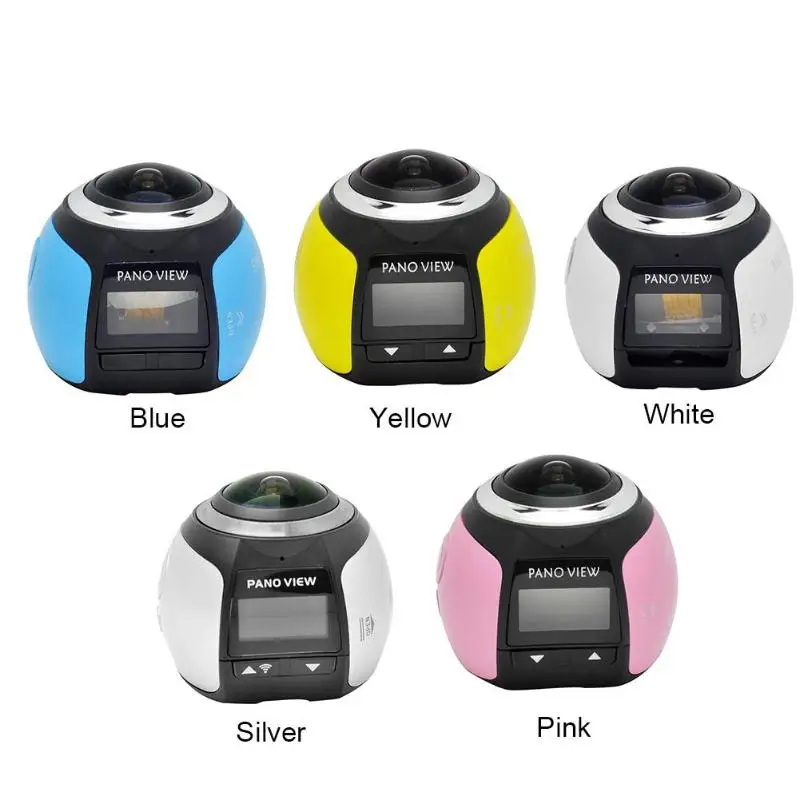 

Camara 360 Degrees Panoramic Lens VODOOL V1 4K Sport Camera HD 0.96 inch WiFi Photo 360 Degree Video Camera Phone Control New