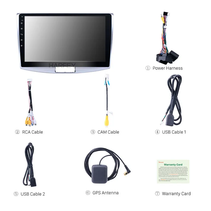 Perfect Harfey 2Din 10.1" Android 9.0/8.1 Car Radio For 2012 2013 2014 VW Volkswagen Magotan B7 Bora Golf 6 GPS Navigation Head Unit 3 Perfect Harfey 2Din 10.1" Android 9.0/8.1 Car Radio For 2012 2013 2014 VW Volkswagen Magotan B7 Bora Golf 6 GPS Navigation Head Unit 3