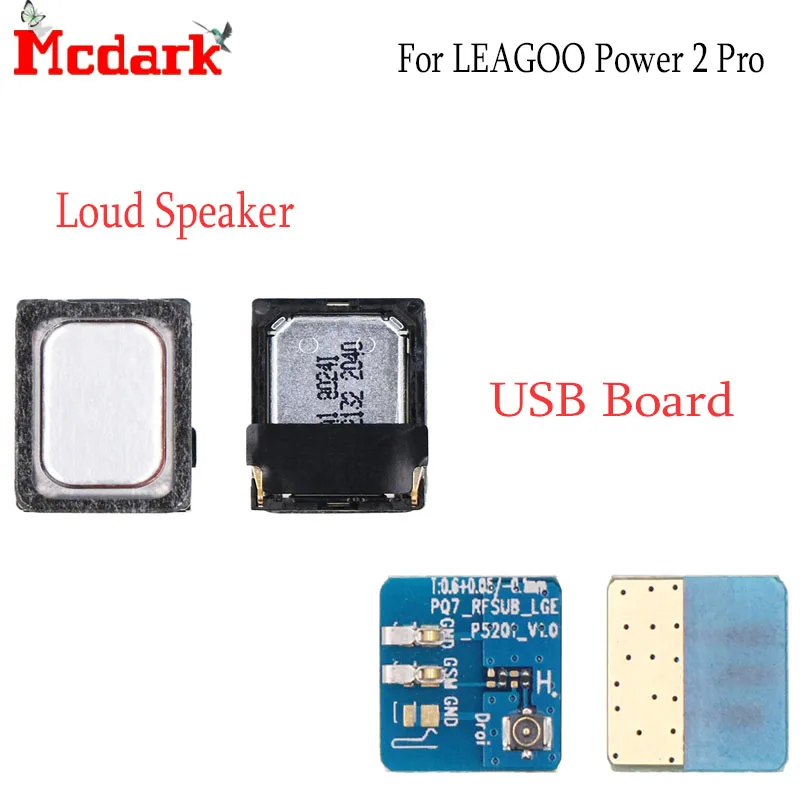 Mcdark For LEAGOO Power 2 Pro USB Charging Port Flex Cable and Loud Speaker Connector | Мобильные телефоны и аксессуары