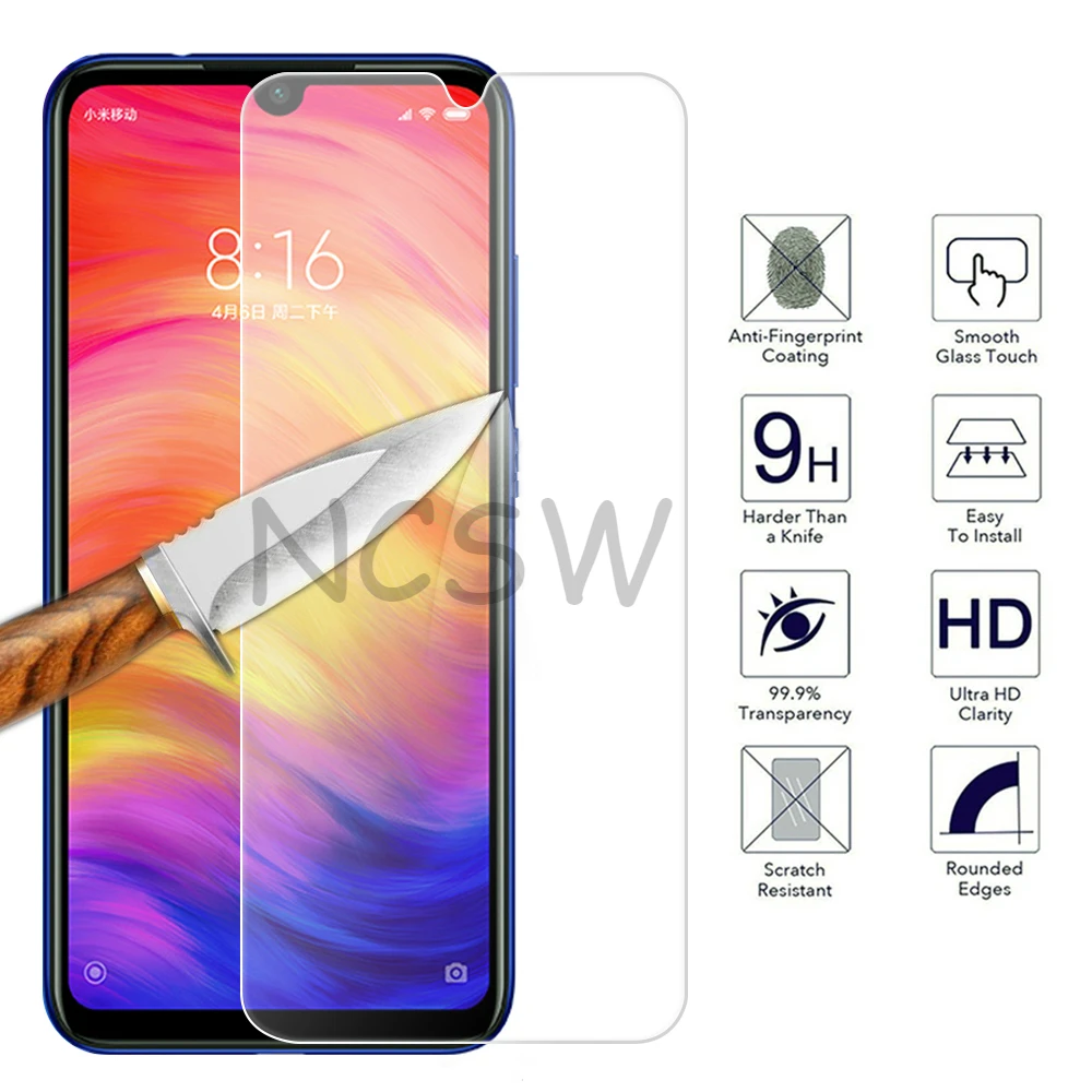 Прозрачное закаленное стекло для Xiaomi Mi9 8 Mi8 A2 Lite Explorer Redmi 7 Note 6 Pro 5 Защитная пленка