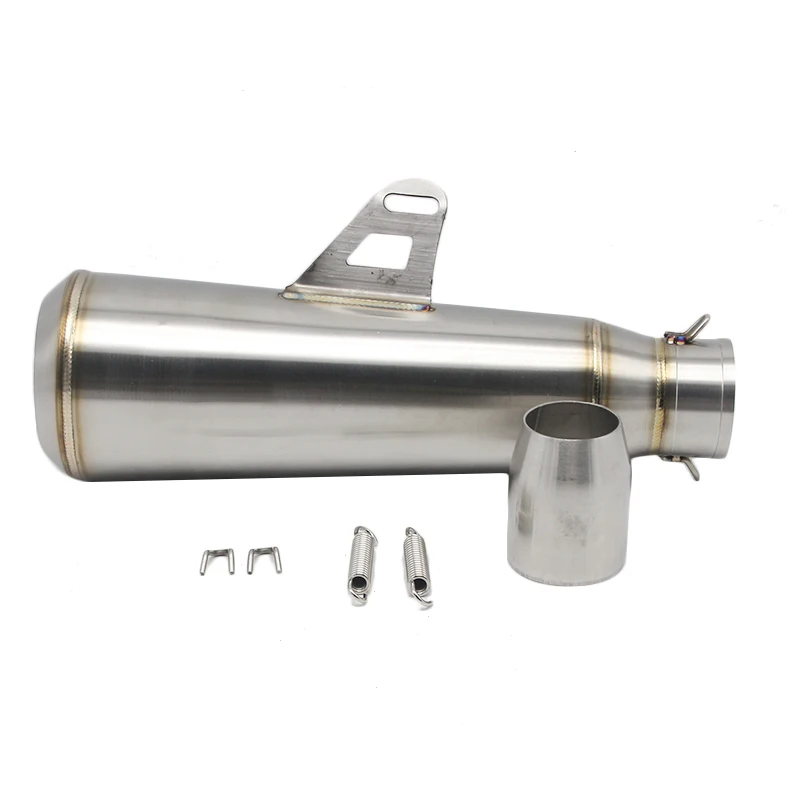 

ZS MOTOS 51mm Universal Motorcycle Exhaust SC Muffler Modified Exhaust Stainless Steel For Most Motorbike ATV Motocross