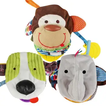 

Baby Rattle Cloth Books Cartoon Animal Infant Kids Toys Early Development Learning Educational Books Baby Toys for Children