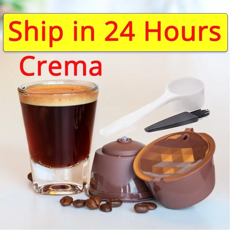 

Crema Capsula Dolce Gusto 3pcs Capsulas De Cafe Recargables Dolce Gusto Reuseable Coffee Filters