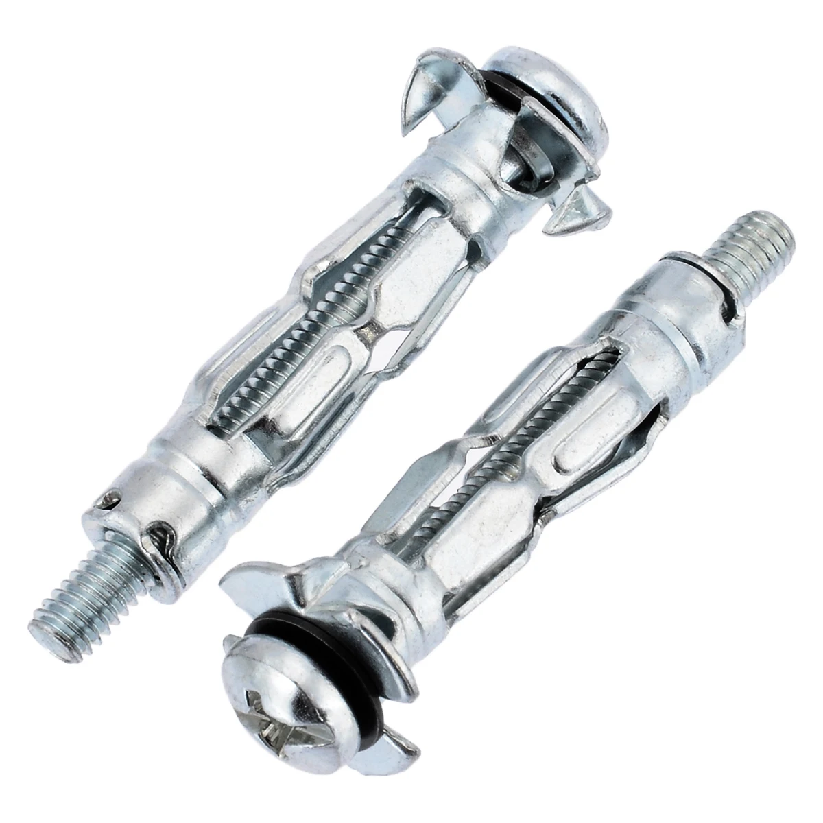 10pcs M4 X 32 Hollow Wall Anchors Metal/Cavity/Plasterboard Plug/Fixing Screw