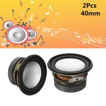 2 шт 40 мм 4Ohm 3 Вт мини аудио портативный динамик s полный спектр стерео динамик электронный Рог энтузиаст DIY громкий динамик