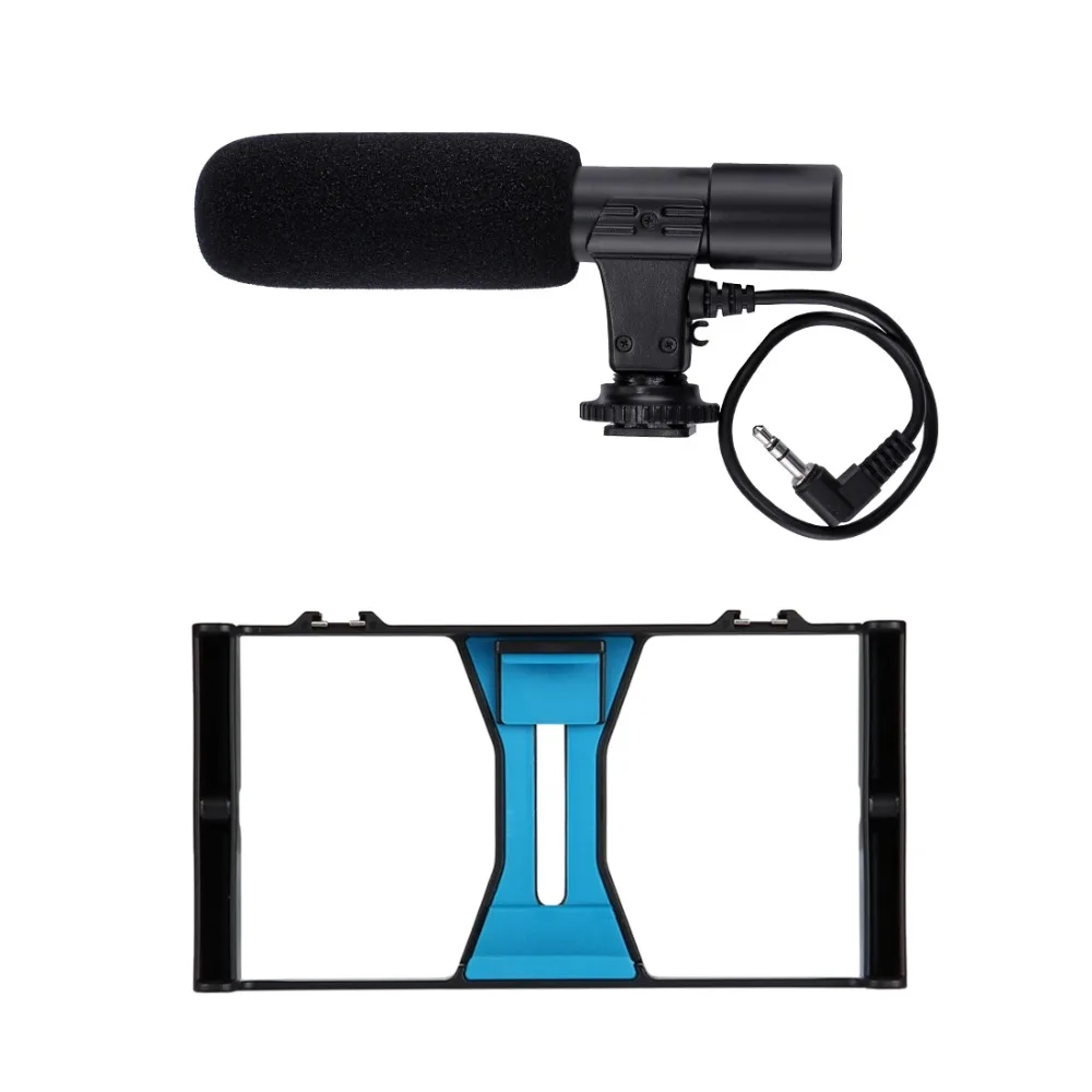 Top Deals PULUZ Smartphone Video Rig Filmmaking Recording Handle Stabilizer Bracket For Iphone/Smartphone Top Deals PULUZ Smartphone Video Rig Filmmaking Recording Handle Stabilizer Bracket For Iphone/Smartphone