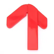 1 шт. линейка; Деревообработка красный ABS пластик центр искатель круговой центр точка искатель центр измерительный инструмент