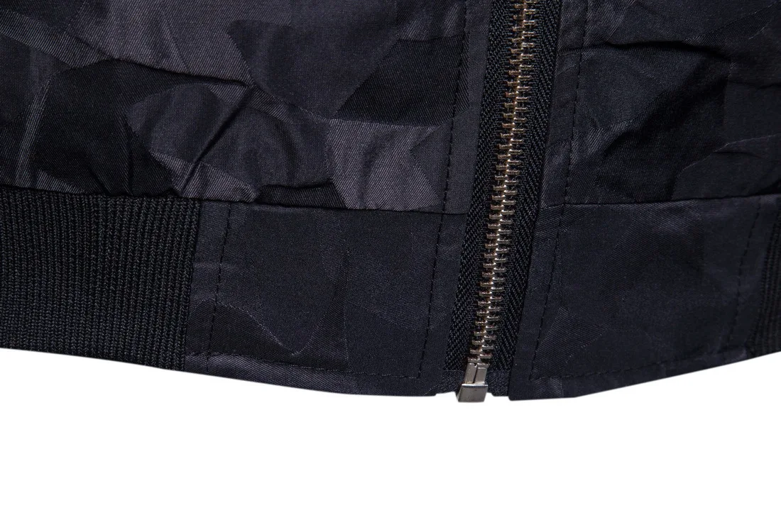 2018 autumn new men's jacket fashion lightning printing boutique European code fashion casual jacket baseball uniform