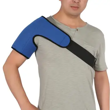 

1PC Cold Hot Gel Pack Therapy Shoulder Gel Wrap Shoulder Sprains Strains Arthritis Joint Upper Back Pain Relief Shoulder Bandage
