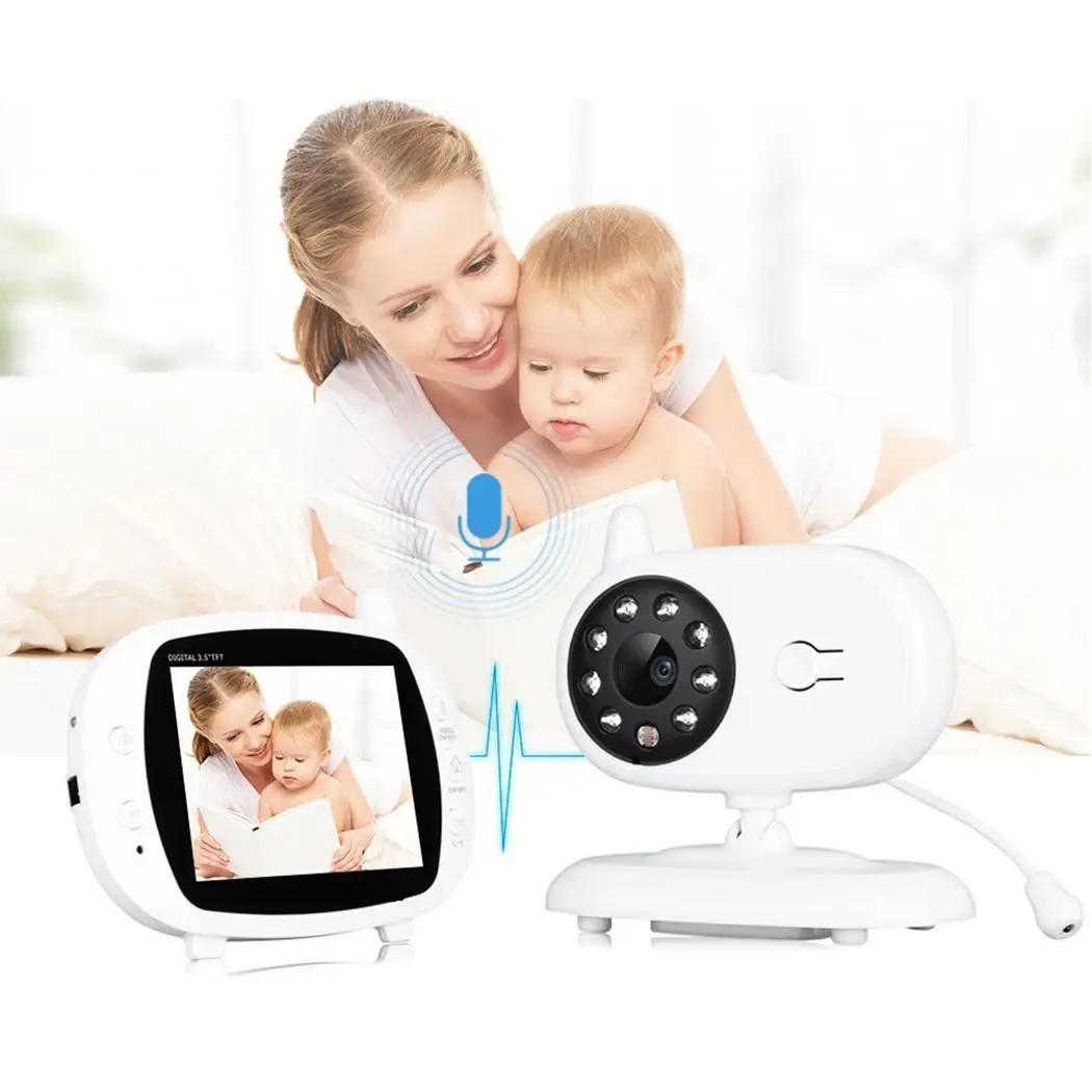 

Digital Night Vision Wireless Baby Safe 0.1Lux Stylish design with distinctive look. Monitor Camera 3.6mm Home