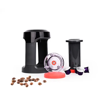 

240ml Useful Coffee Machine With ABS Electric Automatic Espresso Coffee Maker Travel Manual Coffee Machine 2019
