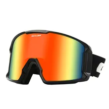 GUB S8000 лыжные очки Взрослый двухслойные Анти-туман обувь для мужчин и женщин большой Сферический Лыжный Теплый очки один и двойной борт какао