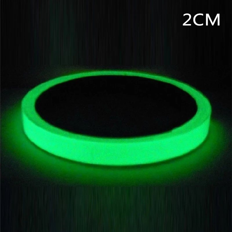 

PVC Glow In The Dark Sticky Tape Self Adhesive Luminous Safety Film Sticker Sale