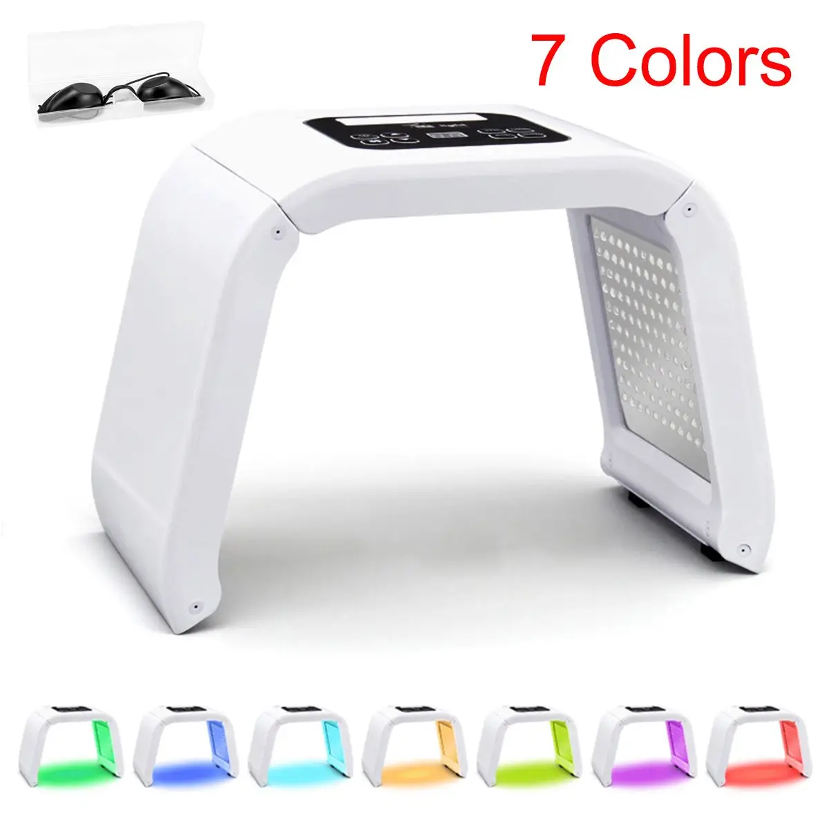 

7 Colors PDT LED Light Photodynamic Skin Care Rejuvenation Photon Face Therapy