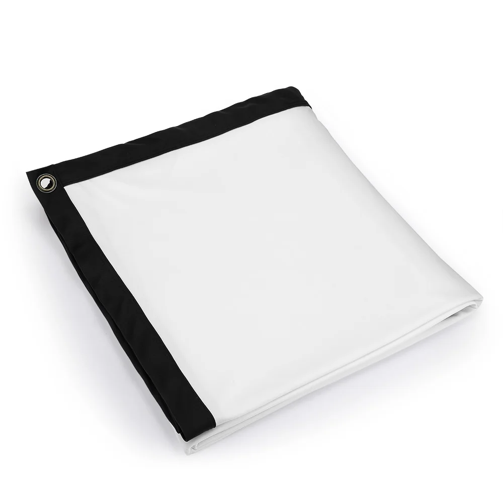 Цена NNTLM 120 экран проектора 120 169 FHD 4K экран 265*149 см складной Анти складки портативный проектор экран для наружных Вечерние