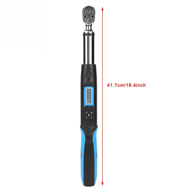 30N.m 3/8'' Digital High Accuracy Torsion Bidirectional Ratchet Head Electronic Wrench