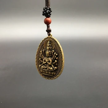 Colar Pingente Kwan Yin Proteção