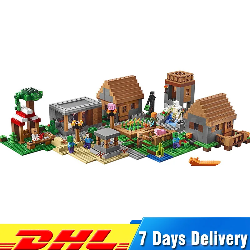

LEPIN 18008 1600Pcs Compatible LegoINGlys 21128 The Village Model Building Blocks Bricks Educational Toys for Children Gifts