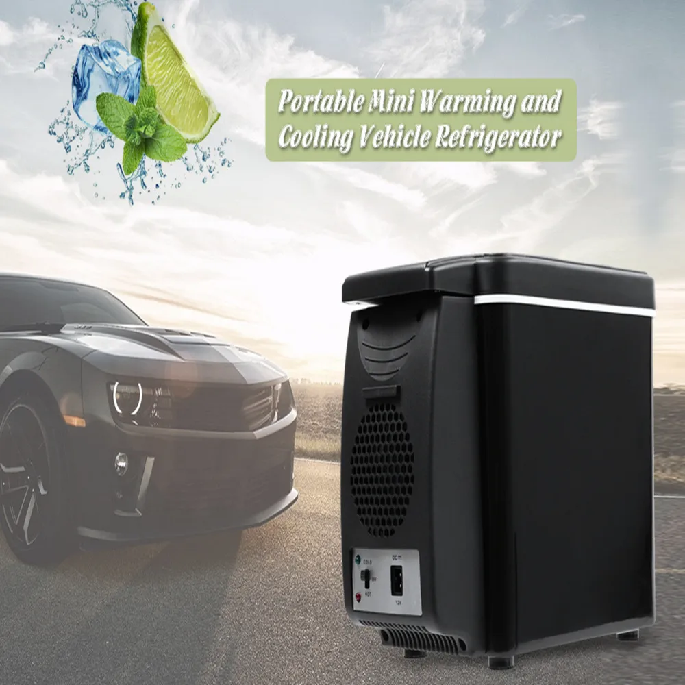 

Zeepin 6L Capacity DC 12V Dual-Use Box Cooler Car Refrigerator Portable Mini Warming and Cooling Low Noise Vehicle Refrigerator