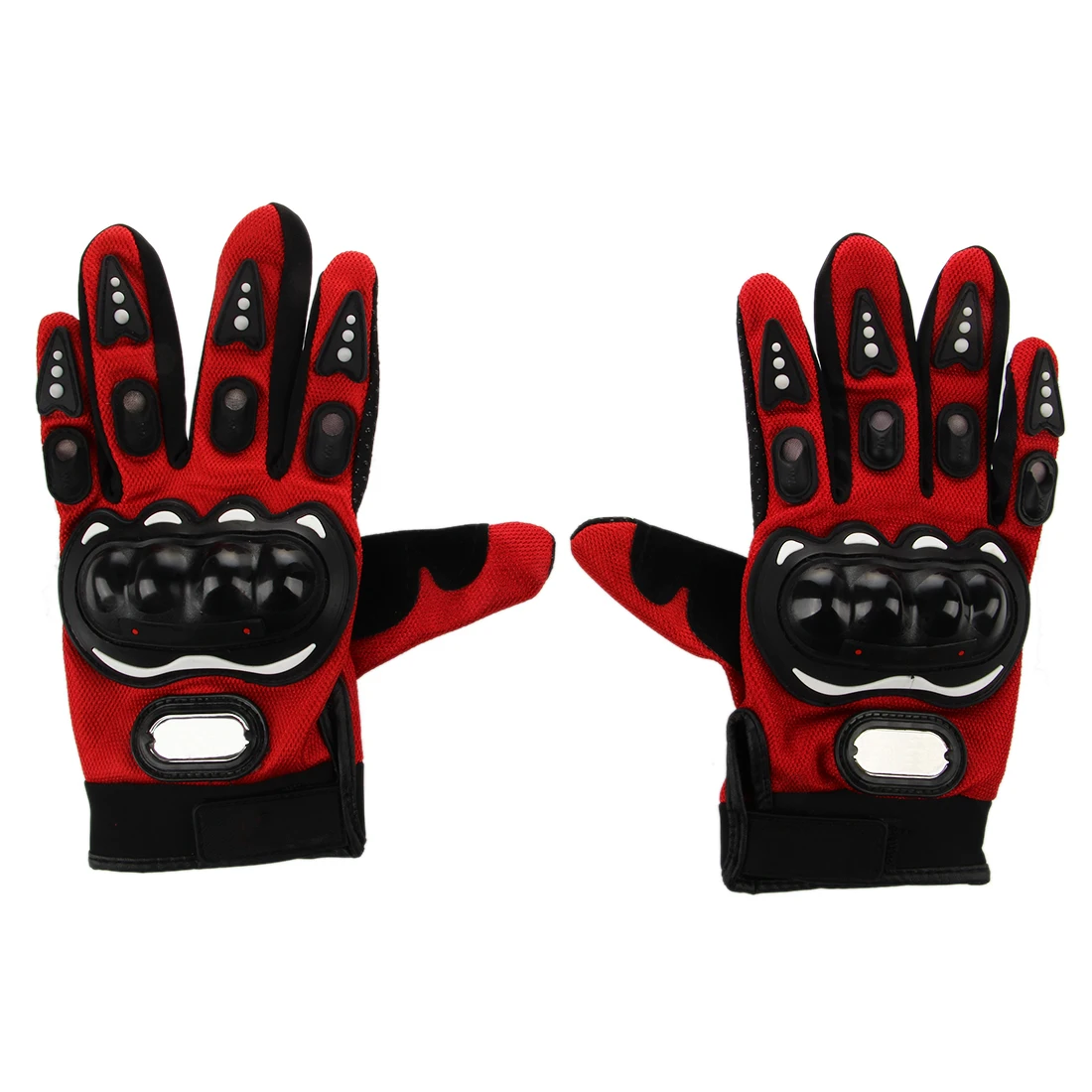 2 PCS Motorcycle Gloves Bike Gloves ATV Racing red