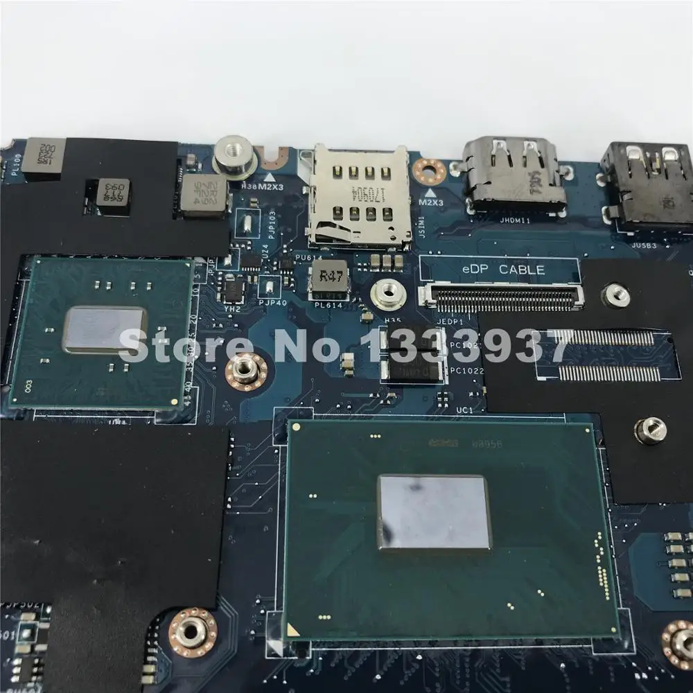 CDP70 LA-E141P материнская плата для DELL Latitude E5480 Материнская плата ноутбука SR32N I7-7820HQ протестирована