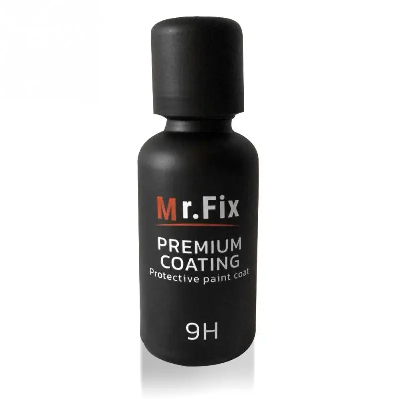 30 мл/50 мл Mr. Fix Модернизированный 9H полироль для автомобиля жидкое керамическое покрытие супер гидрофобное Покрытие набор кристаллов автодетализация стеклянное покрытие