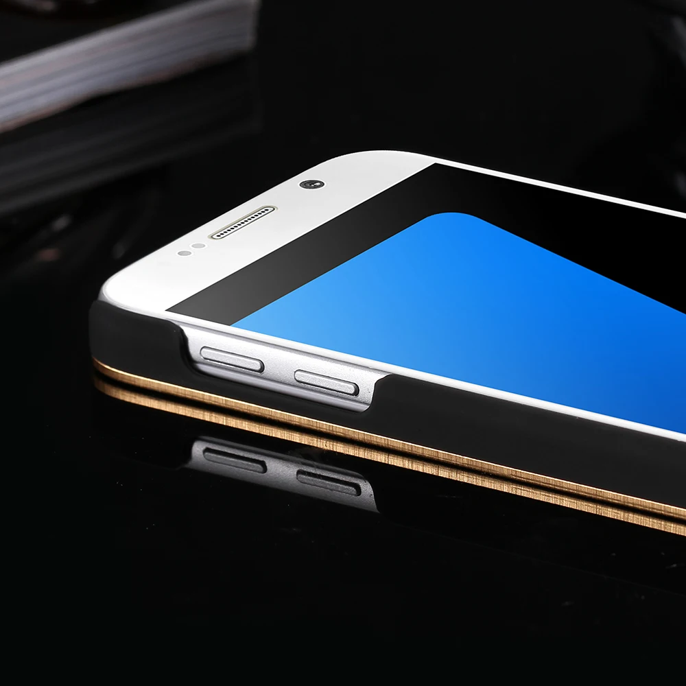 Kisscase для samsung Galaxy S4 S6 S7 Edge Note 4 Роскошный чехол щетка металический Жесткий Чехол J5 J7