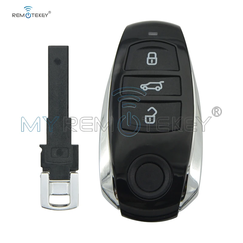 Remtekey для VW Touareg smart key 3 кнопки 7P6 959 754 AL 868 МГц умный дистанционный ключ