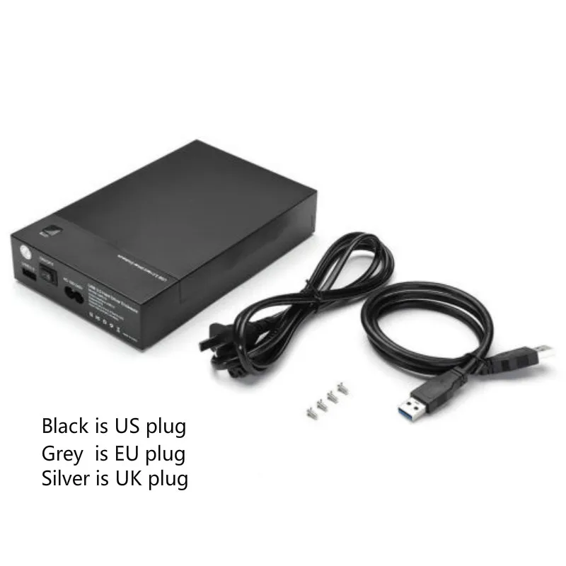 USB 3,0 внешний 2," 3,5" SATA жесткий диск Корпус SSD HDD чехол для диска