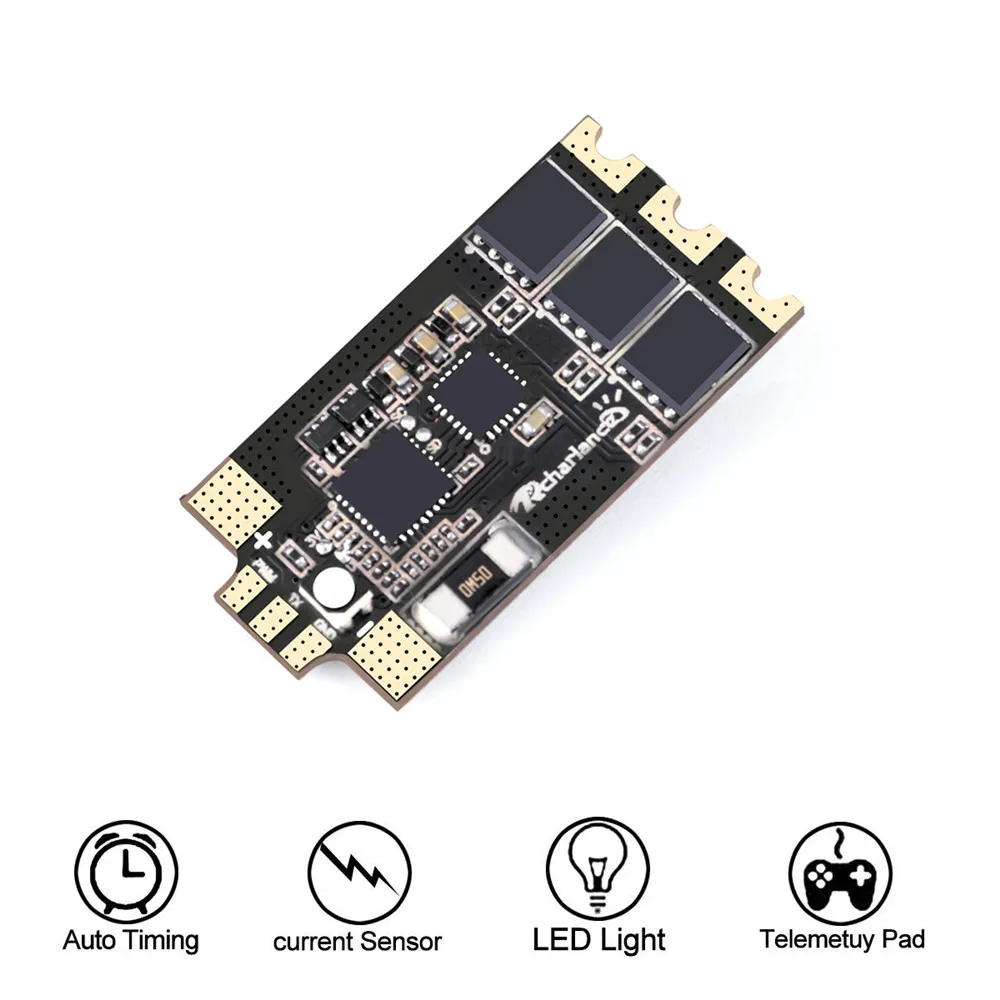 4 шт. Razor32 V2 35A BLheli_32 3 6S DShot1200 ESC w/RGB LED и датчик тока двунаправленный для RC FPV гоночный