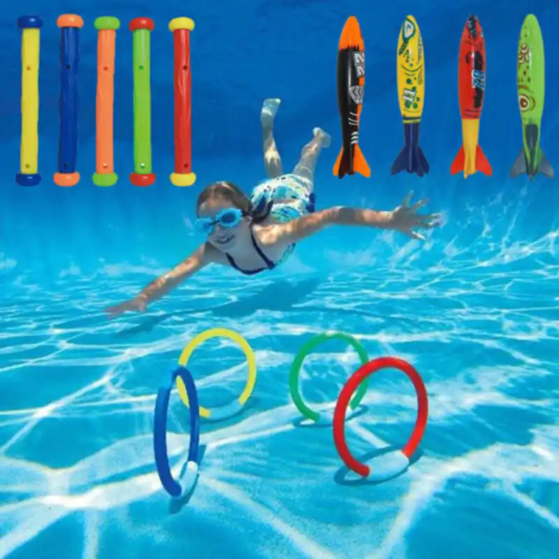 diy pool dive toys