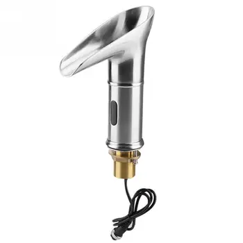 

LED Automatic Faucet Sensor Touchless Motion Activated Hands-Free Hot Cold Faucet Bathroom Supply High Quality