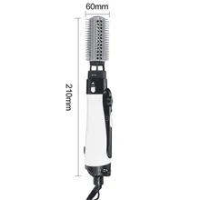 Электрические щипцы для завивки волос 2 в 1, стайлер для волос, инструменты для укладки, роликовые монофункциональные щипцы для завивки волос, вращающаяся щетка для волос, гребень с европейской вилкой