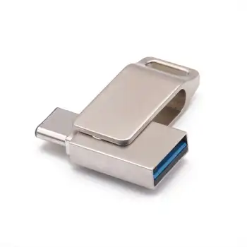 

2 in 1 Type-C USB 3.0 U Disk Memory Stick Pen Drive USB3.0 Pen drives for Android Smartphone tablet PC CW10244