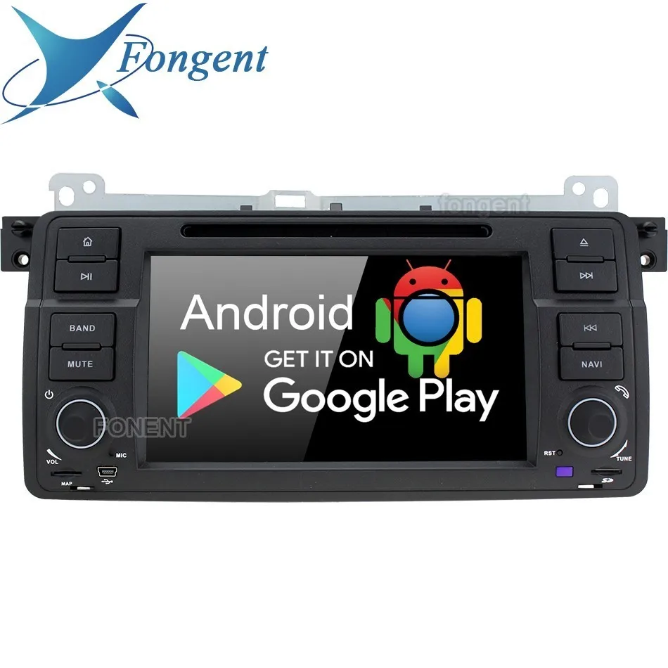 Автомобильный DVD плеер IPS Android 9 0 PX6 4 Гб ОЗУ 64 ПЗУ для BMW 3 серии E46 1998 2006 M3 318 320 325 Rover 75