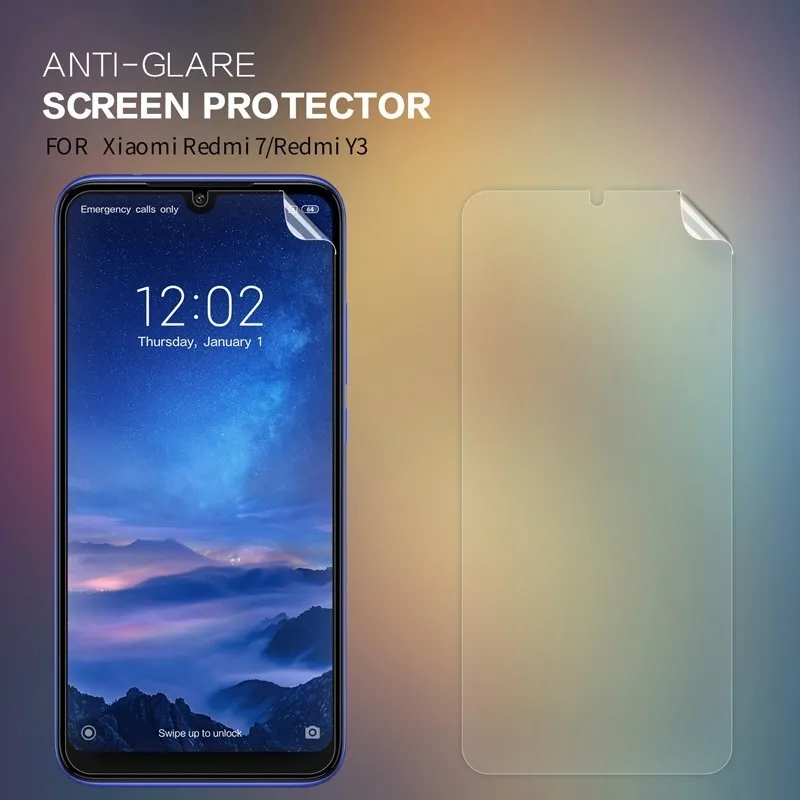 NILLKIN для Xiaomi Redmi 7 /Redmi Y3 защита экрана Супер прозрачная/матовая защитная пленка