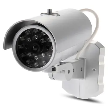 

Dummy Security Camera IR 18 LED CCTV Camera Indoor Outdoor Fake Simulation