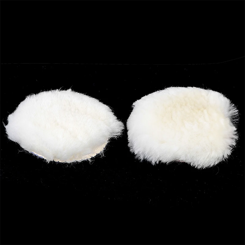 

2pcs 3/4/5/7" Wool Pads Waxing Polishing Buffing Pad Wheel for Car Auto Polishing Pads Power Tools Mayitr
