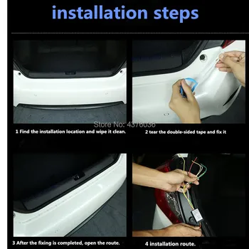 

Car Trunk strip lights LED Light for chrysler 300c renault laguna 2 mercedes w205 mitsubishi pajero for honda civic opel corsa d