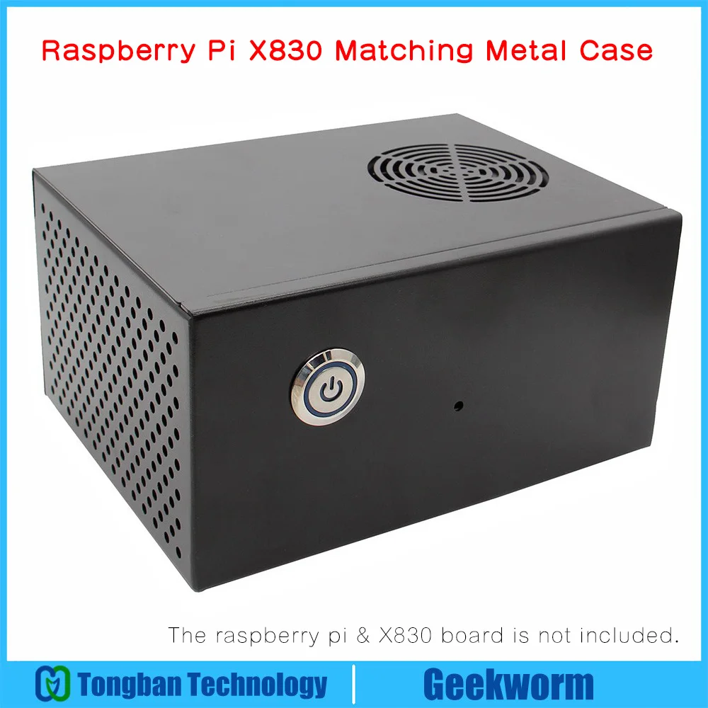 Raspberry Pi X830 3 5 дюймов HDD SATA плата для хранения соответствующий металлический