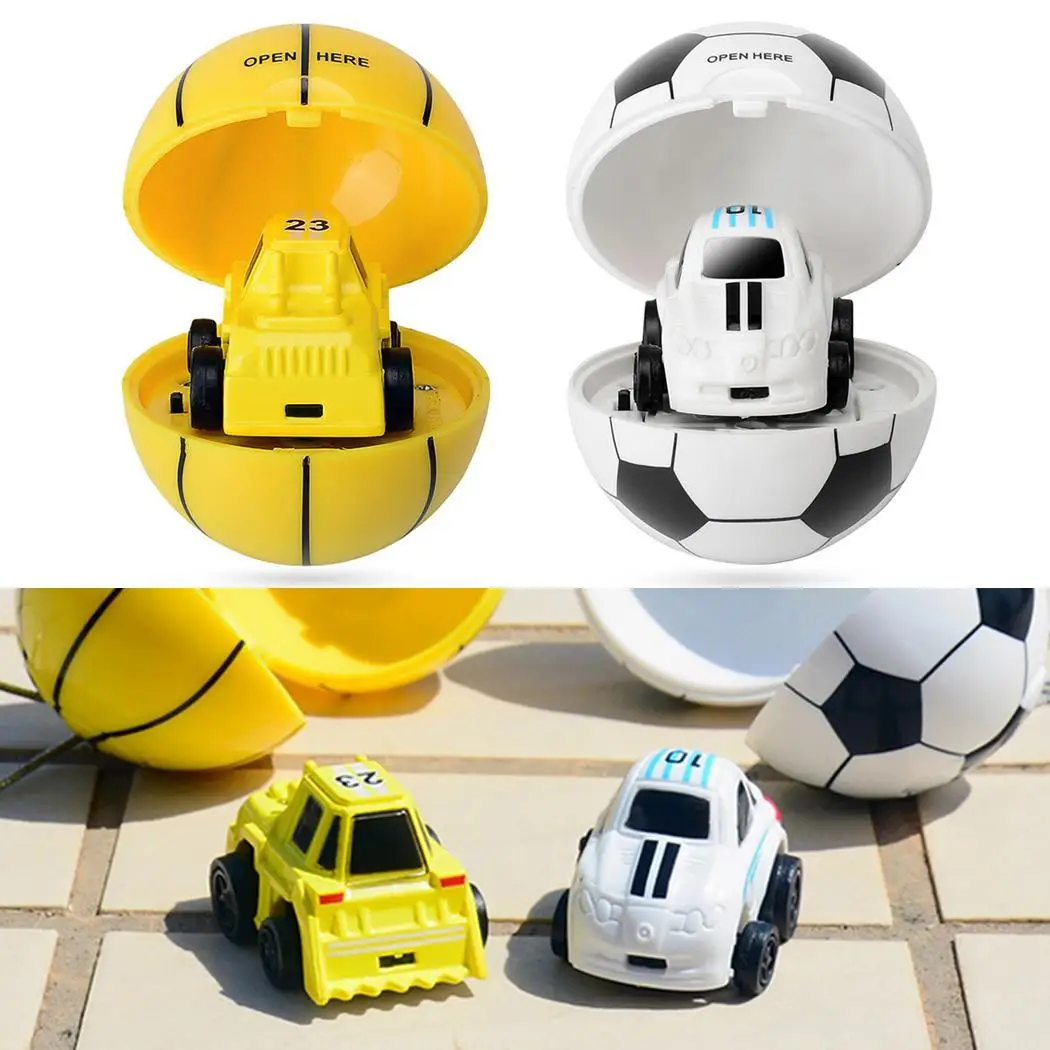 2.4 GHz Kids Mini Cute Soccer Basketball Remote Control Car Toys Manual About 20 30 Minutes White Yellow | Игрушки и хобби
