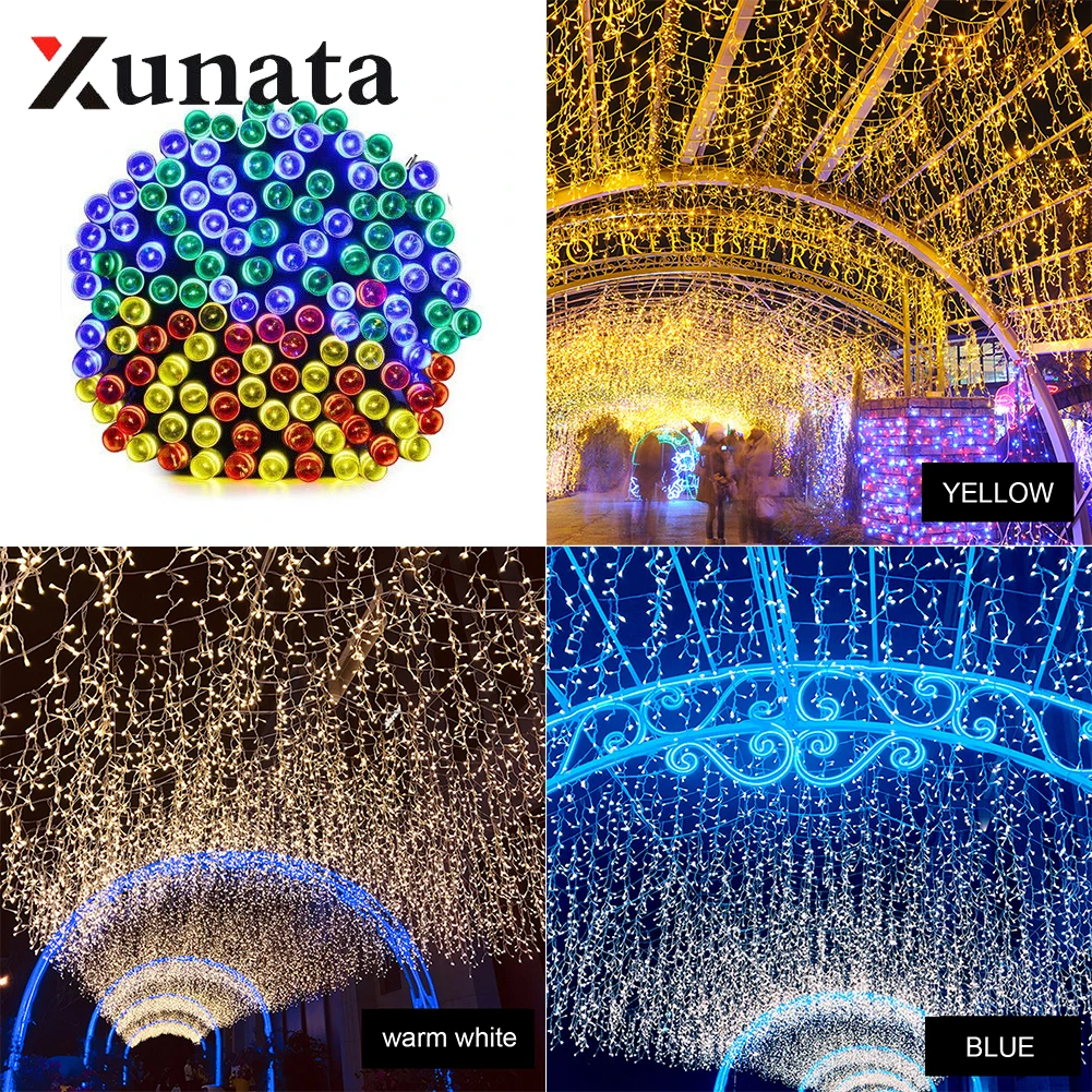 Cortina Led Luces de hilo de carámbano Luces de Navidad al aire libre guirnalda de Navidad Luces LED decoración lámpara de Navidad Luz de hadas EU US Cortina Led Luces de hilo de carámbano Luces de Navidad al aire libre guirnalda de Navidad Luces LED decoración lámpara de Navidad Luz de hadas EU US