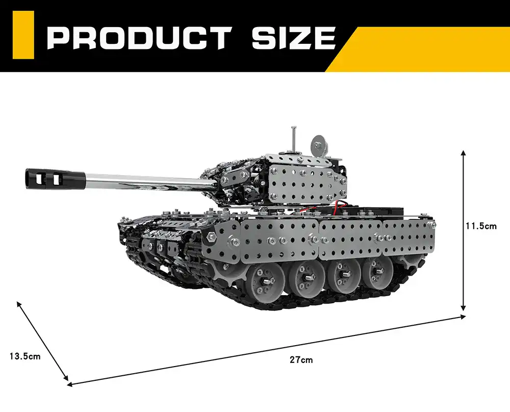 remote control tank building kit