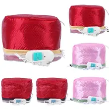 1pc Hair Steamer Cap Dryers Electric Hair Heating Cap Thermal Hat Beauty SPA Nourishing Hair Styling Care US EU Plug 1pc Hair Steamer Cap Dryers Electric Hair Heating Cap Thermal Hat Beauty SPA Nourishing Hair Styling Care US EU Plug